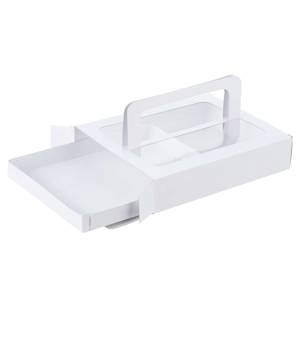 9″ x 7.5″ Handled Treat Boxes With Window & Insert 6ct